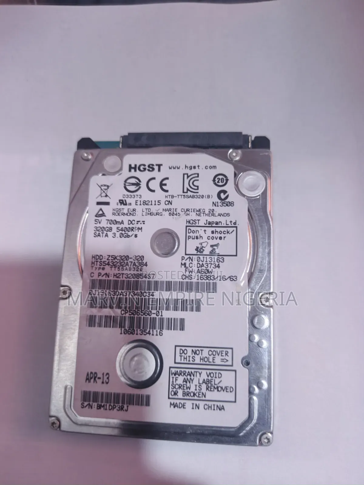 320gb Hard Drive