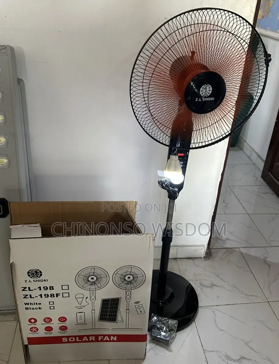16 Inches Solar Fan