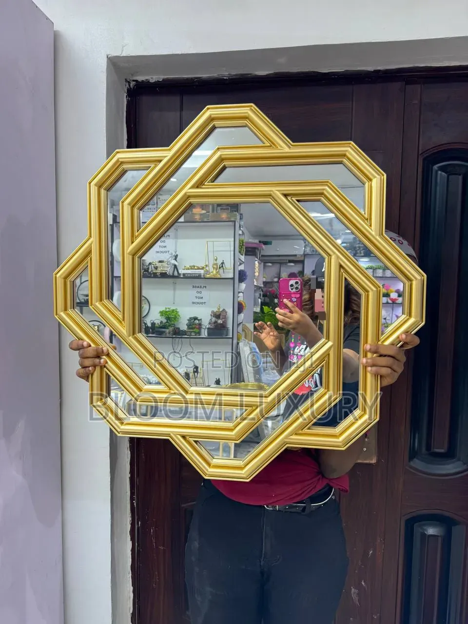 Golden Framed Decorative Mirrors