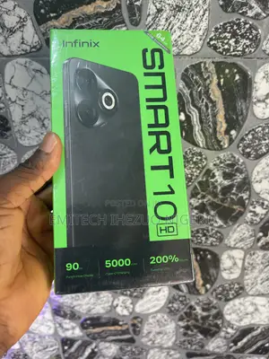 New Infinix Smart 10 64 GB Black