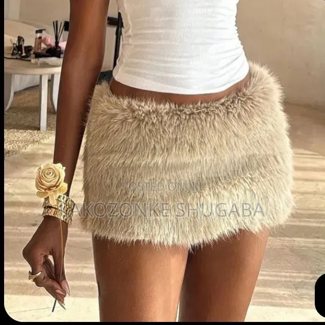 Women's Fur Skirt