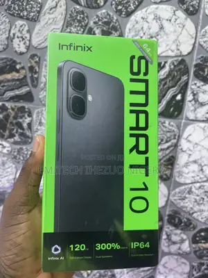 New Infinix Smart 10 64 GB Silver
