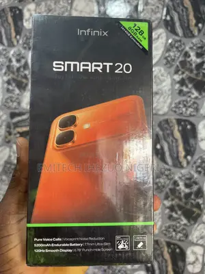 New Infinix Smart 20 128 GB Black