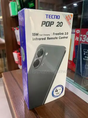 New Tecno Pop 20 64 GB Black