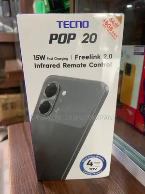 New Tecno Pop 20 64 GB Black