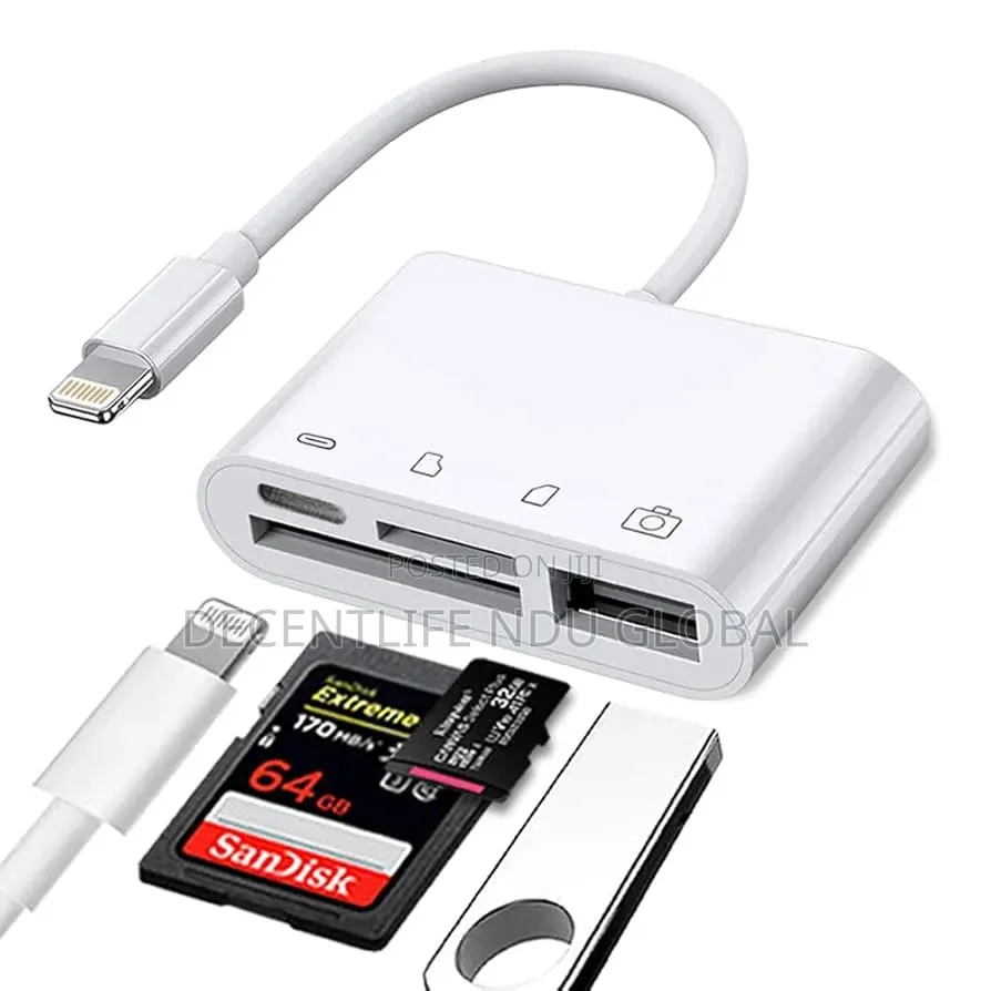 iPhone 3 in 1 Card Reader
