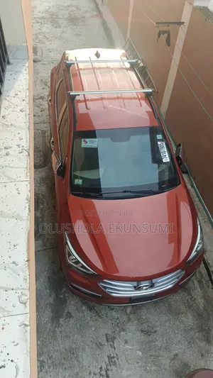 Hyundai Santa Fe SE AWD 2017 Orange
