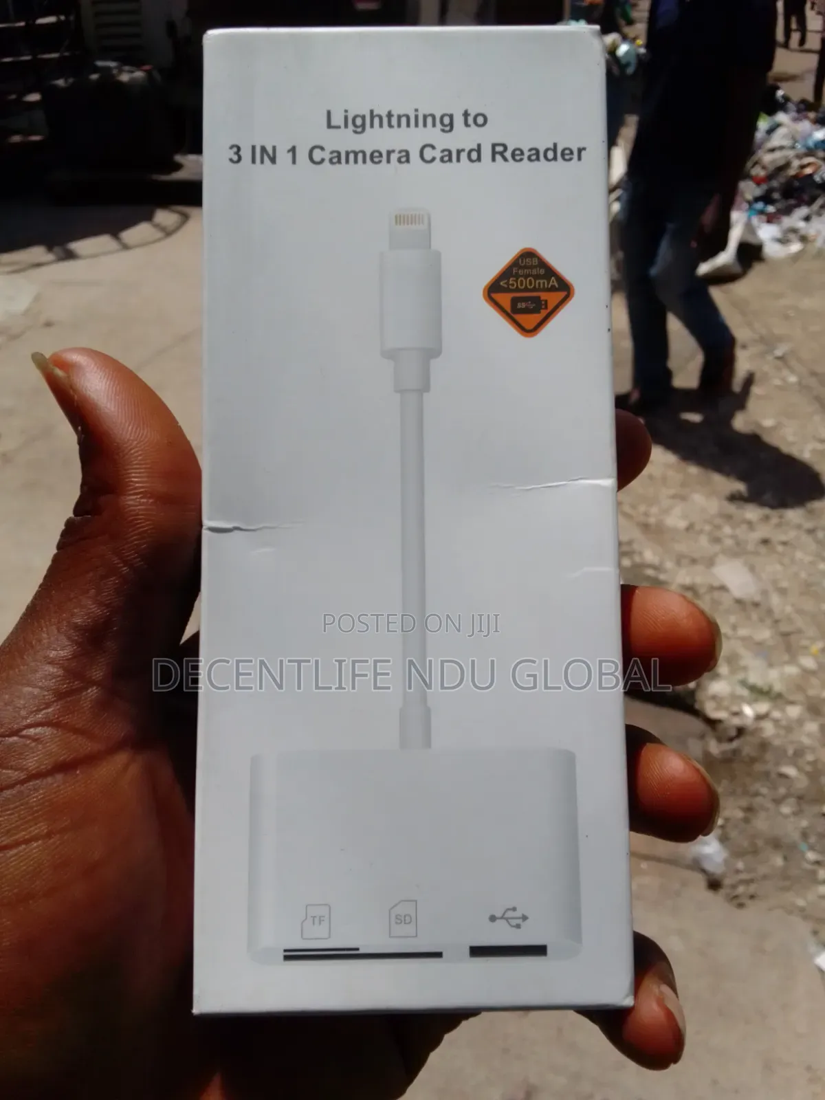 iPhone 3 in 1 Card Reader