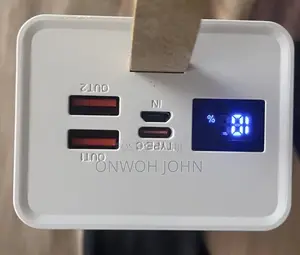40,000mah Super Fast Charging Powerbank With Led Light