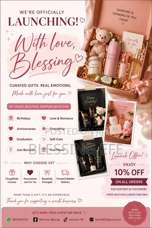 Gift Packages and Boxes