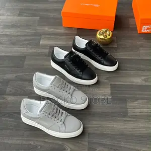 Original Santoni Lace Up Sneakers