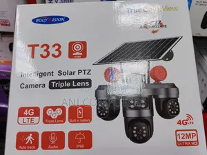 Poly V380 T33 3ptz 4g Auto Rotate Solar Camera