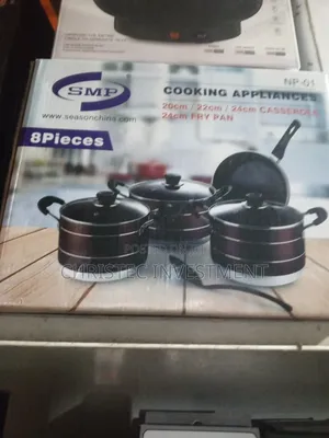 SMP Non Stick Cooking Pots Complete