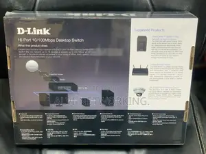 D-Link 16 Port Desktop Switch