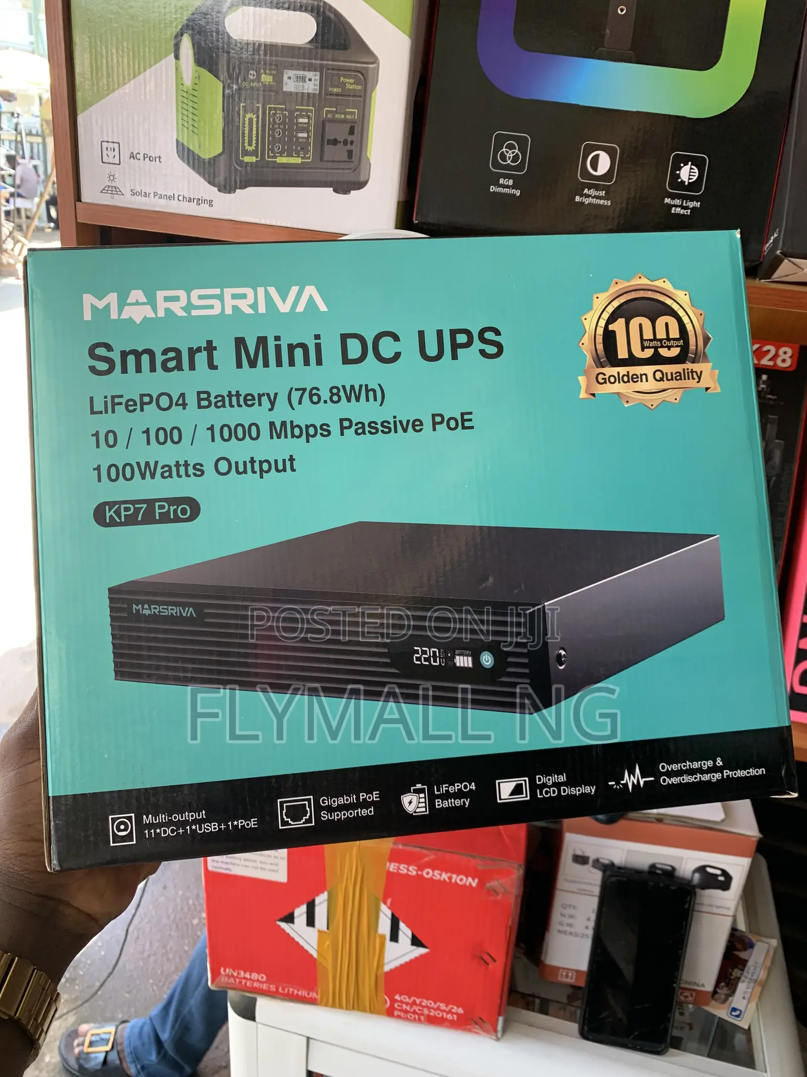 Marsriva Kp7 Pro Smart Mini Dc Ups