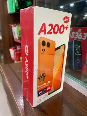 New Itel A200+ 64 GB Black