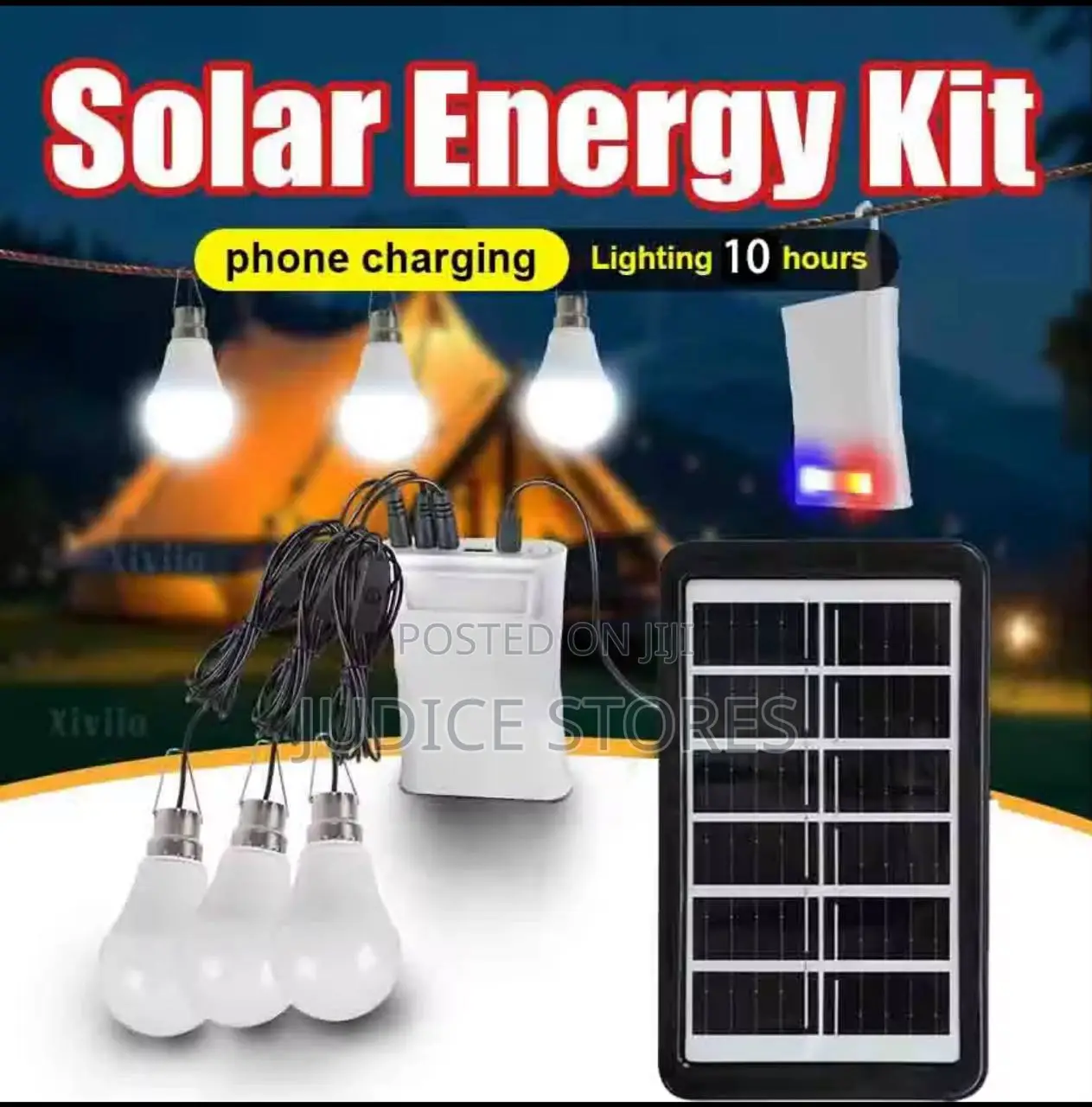 Solar Charging Light Emergency Light and Camping