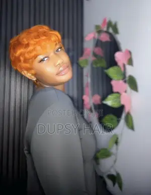 Human Hair Pixie Cut