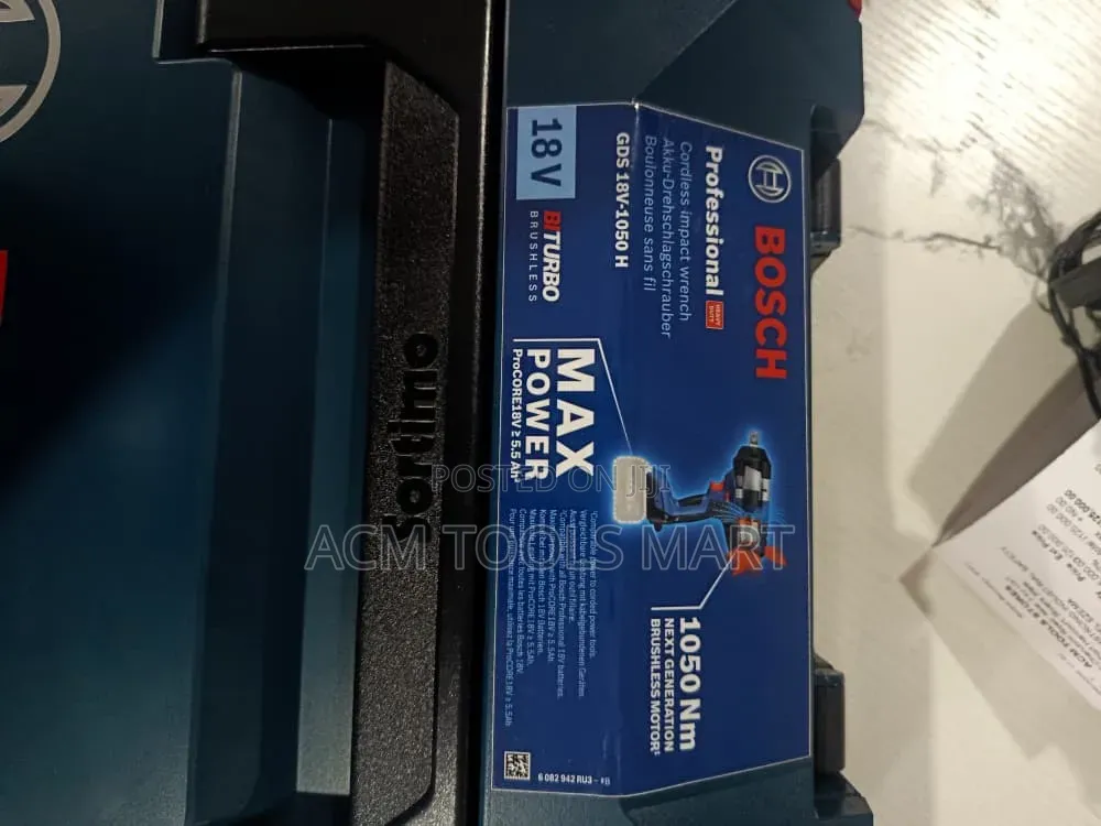Bosch GDS 18v-1050 H Professional 3/4" Cordless Impact Wrench – 18v