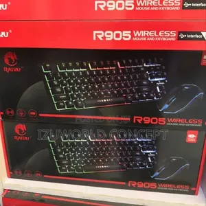 Wireless RGB Keyboard Light and Mouse