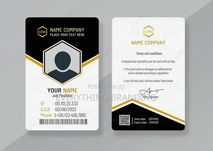 Conference Id Card With Holder, Printing, Fast Delivery