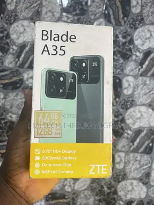 New ZTE A35 12 GB Green