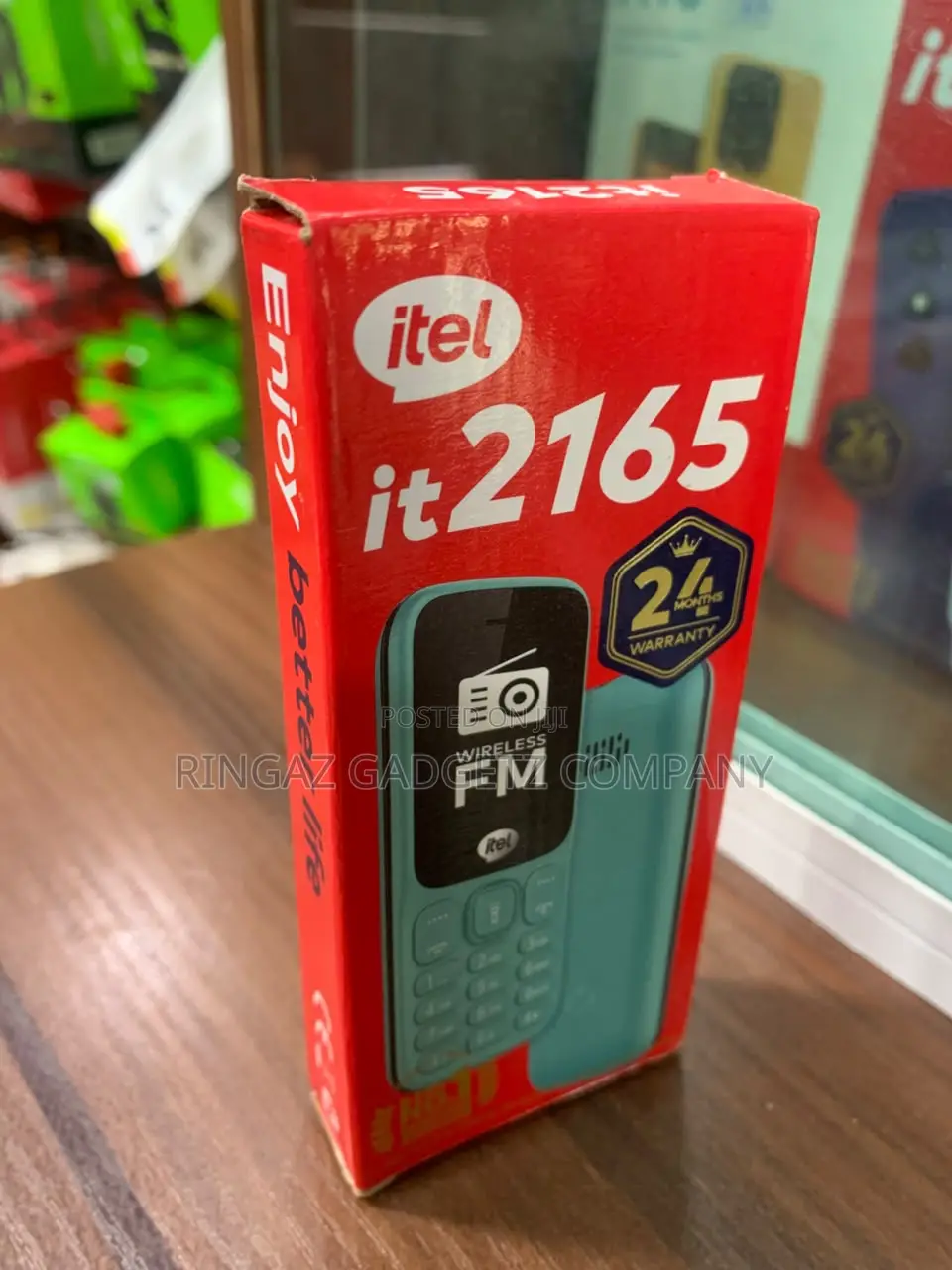 New Itel it2165 Black