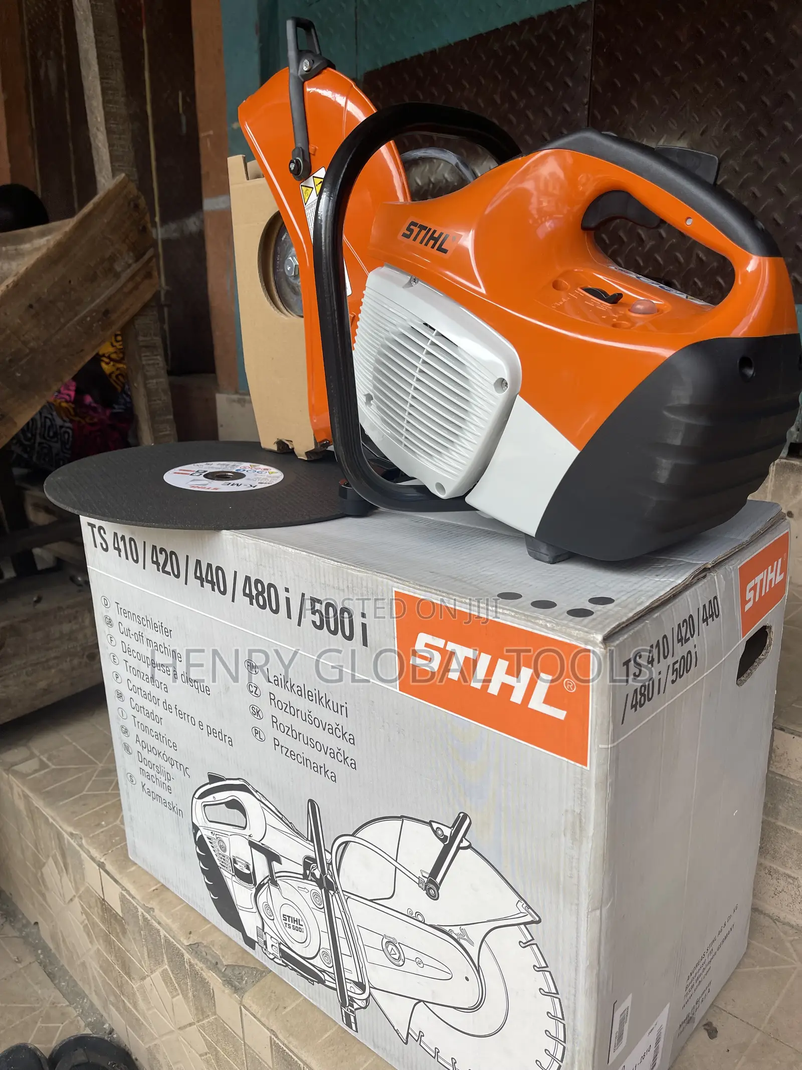 14” Sthil Asphalt Concrete Industrial Cutting Machine