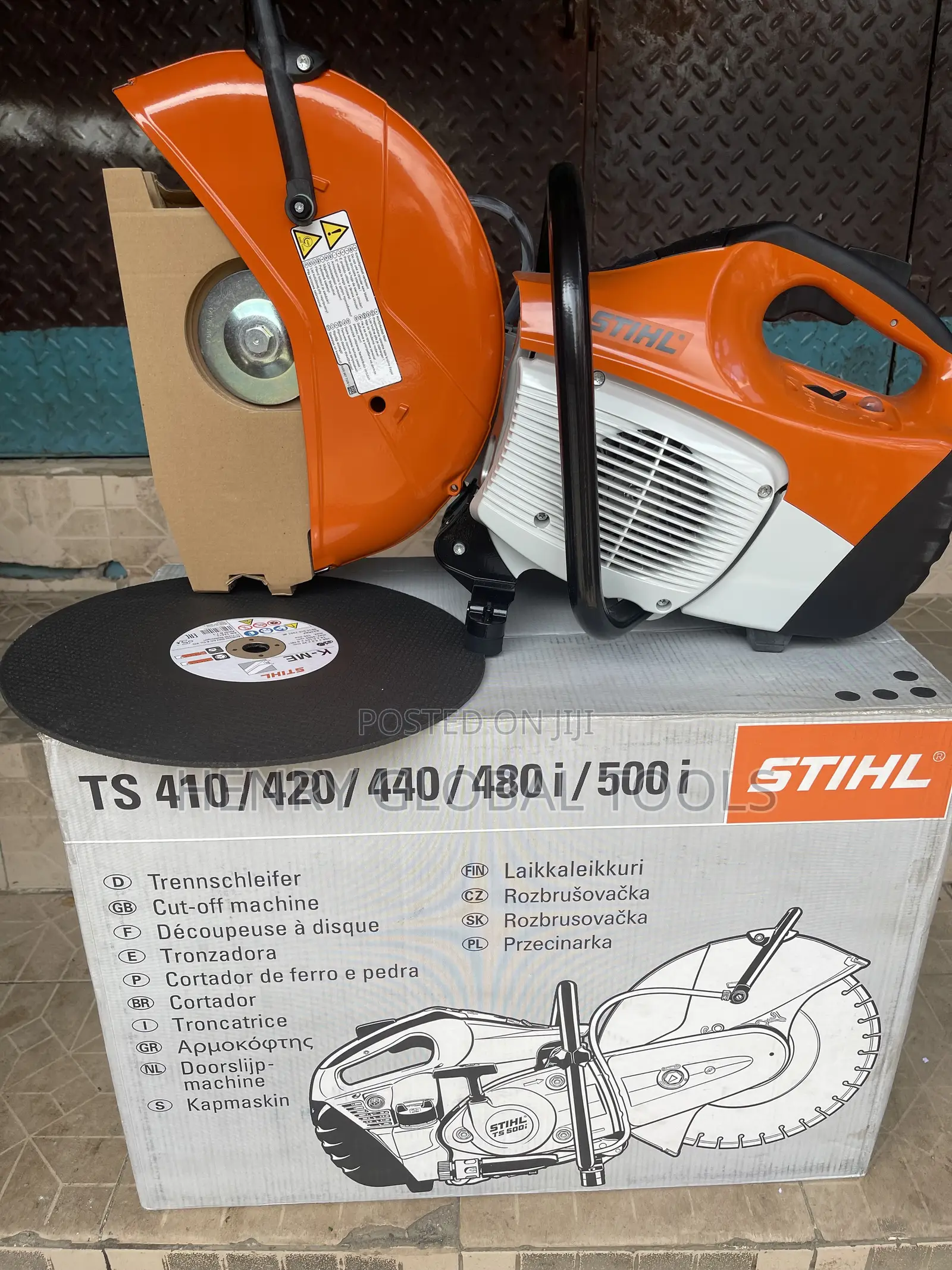 14” Sthil Asphalt Concrete Industrial Cutting Machine