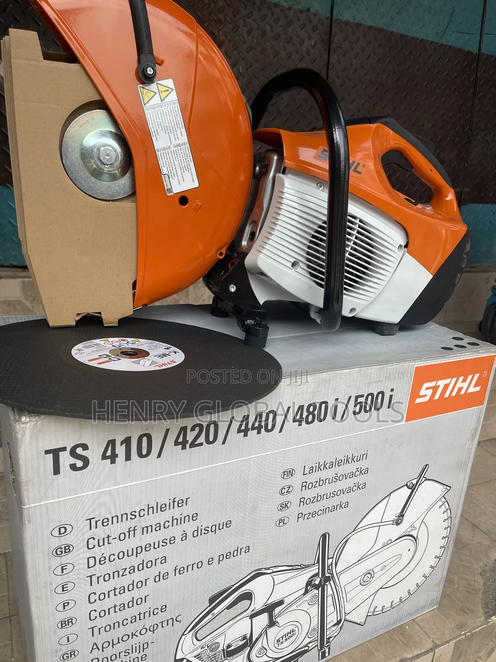 14” Sthil Asphalt Concrete Industrial Cutting Machine