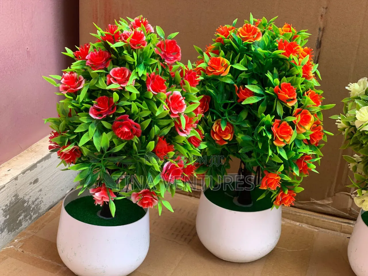 Artificial Flower ( for Tv Console Unit)