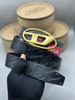Diesel Leather Belt
