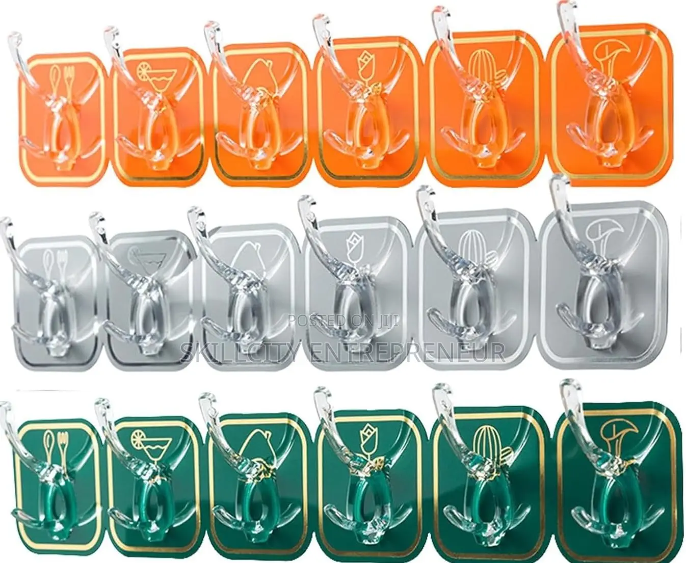 Adhesive Hook Strips