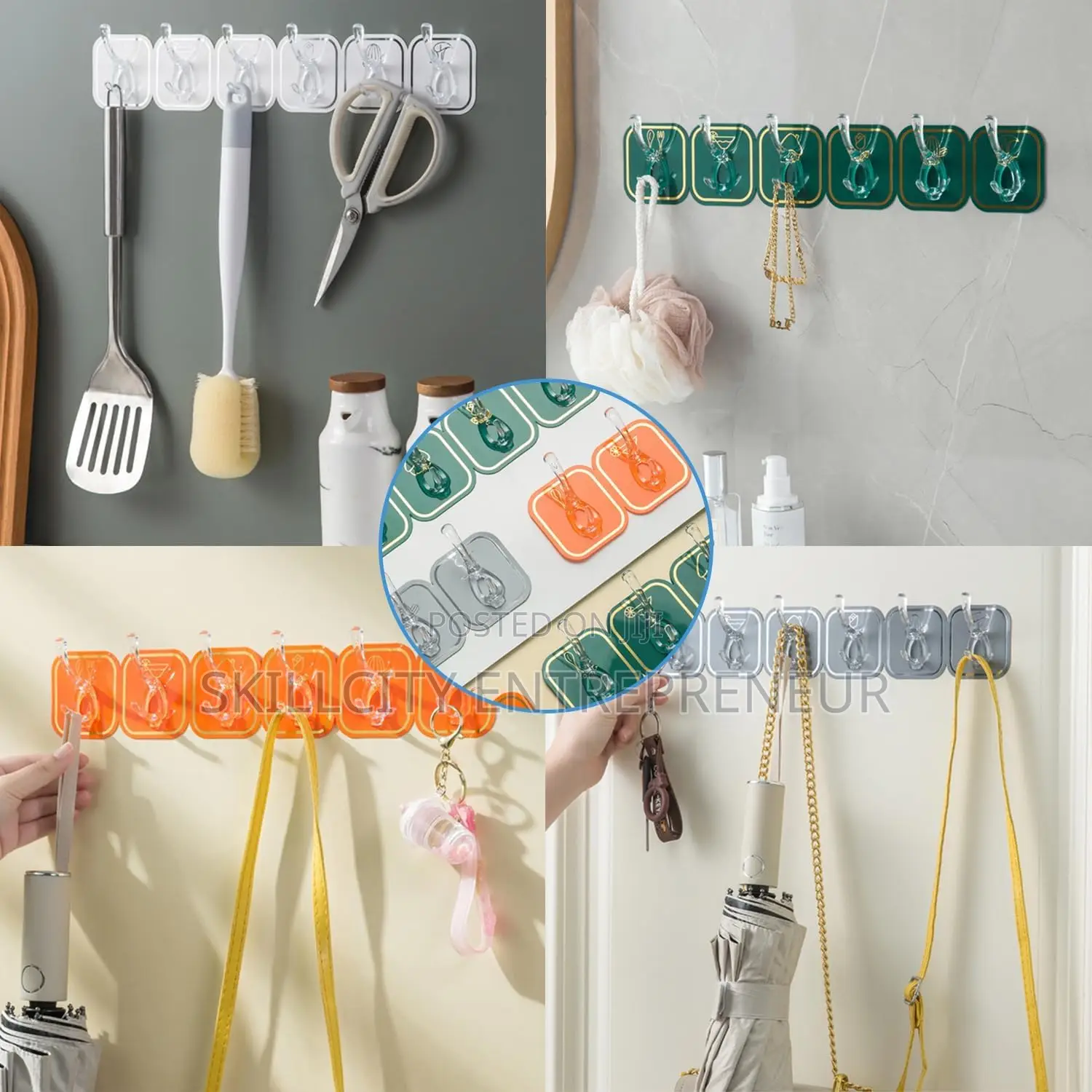 Adhesive Hook Strips