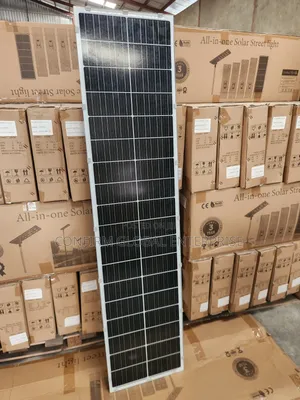 250w Industrial Lithium Battery Solar Street Light