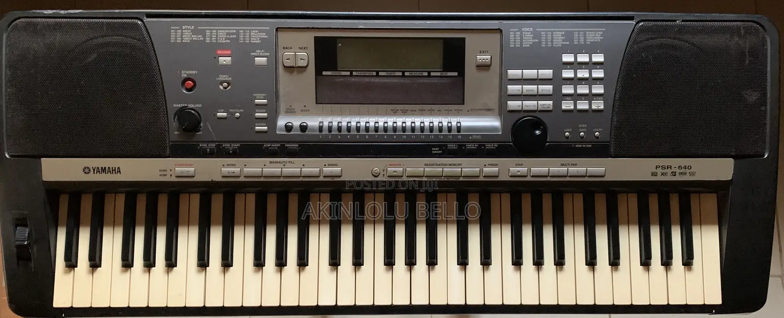Used Yamaha PSR 740