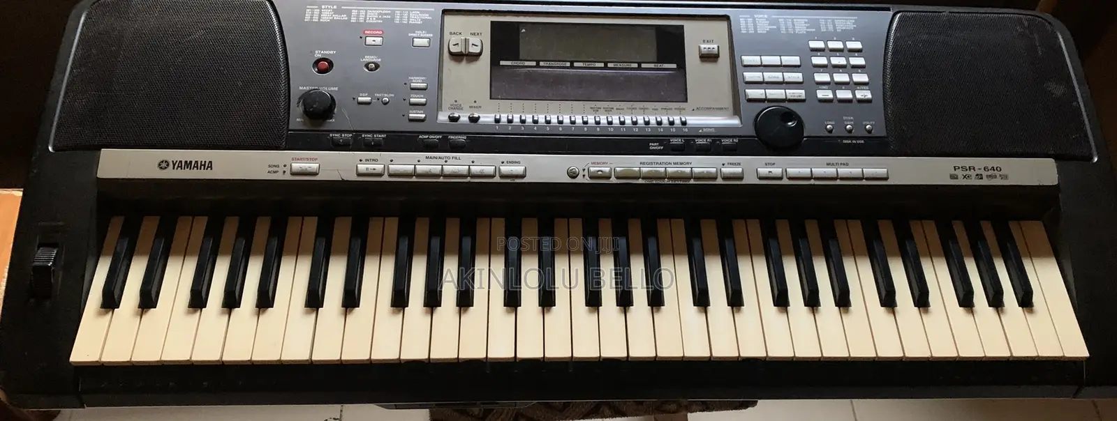 Used Yamaha PSR 740