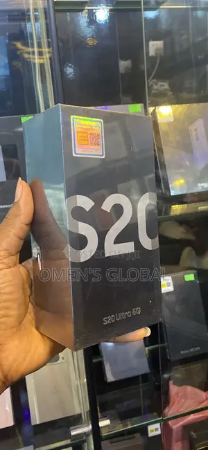 New Samsung Galaxy S20 Ultra 5G 256 GB Black