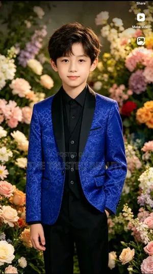 Classic Boy's Suit Set – Perfect For Parties Weddings