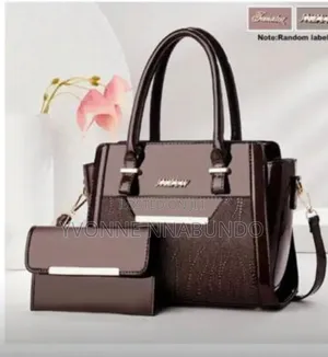 Lady's Cooperate Bag Coffee Color