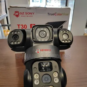 Intelligent Solar PTZ Camera ( Triple Lens)