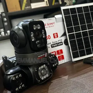 Intelligent Solar PTZ Camera ( Triple Lens)