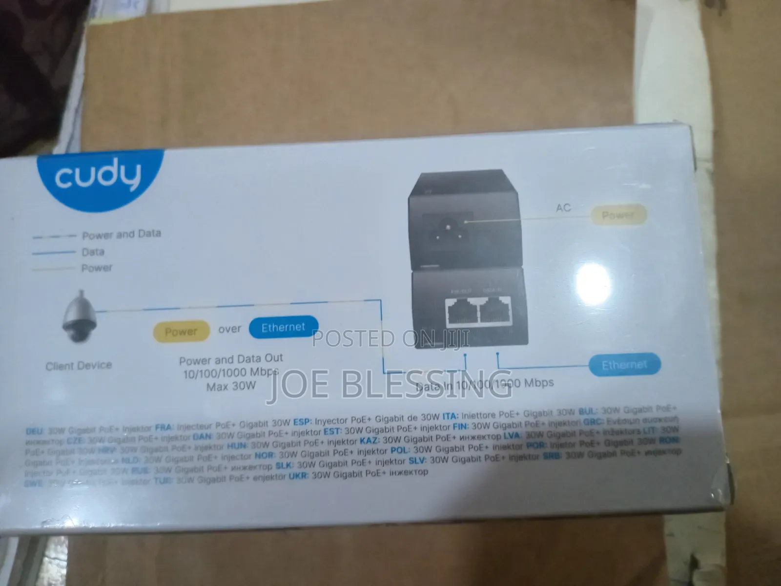 Cudy 30w Gigabit Poe Injector