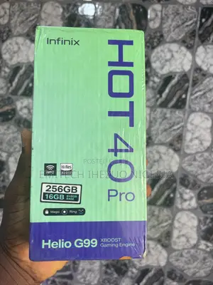 New Infinix Hot 40 Pro 256 GB Blue