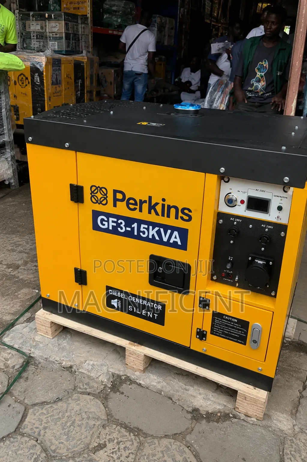 Perkins Gf3-15kva Soundproof Diesel Generator – Silent, Durable High