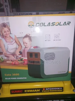 Cola 3600 Solar Power 1,200w 3.6kwh