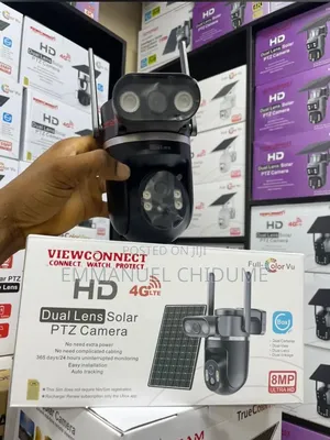 Dual Lens Solar PTZ Camera