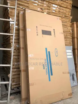Solar Panels: 400wat, 550wat and 650wat