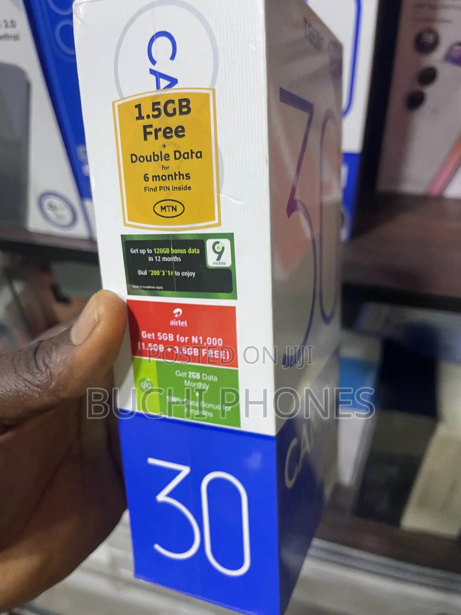 New Tecno Camon 30 256 GB Black