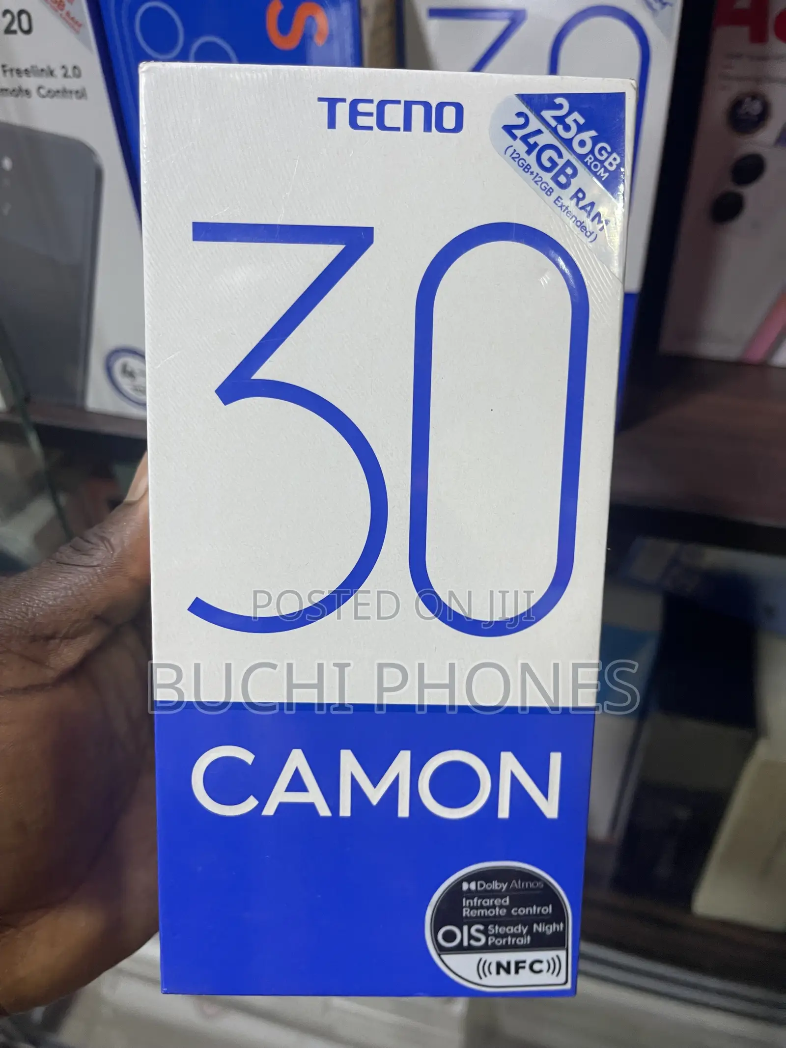 New Tecno Camon 30 256 GB Black